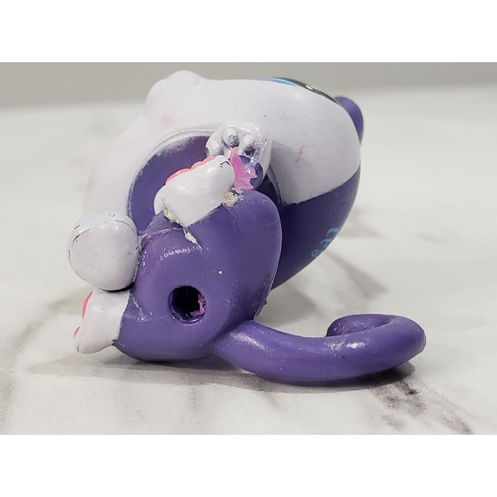 HARD TO FIND - littlest petshop cat #119 g7 purple - Picture 8 of 9
